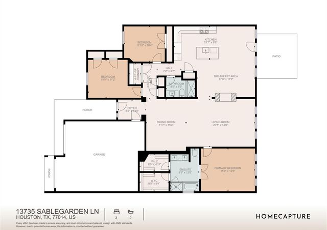 13735 Sablegarden Lane, Houston, TX 77014