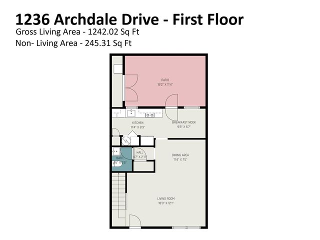 1236 Archdale Drive F, Charlotte, NC 28217