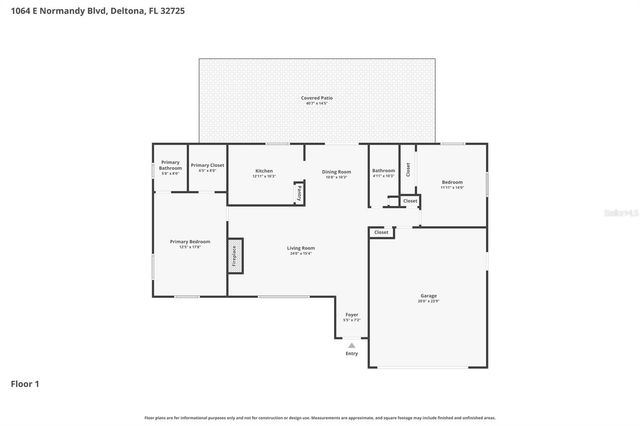 1064 E NORMANDY BOULEVARD, Deltona, FL 32725