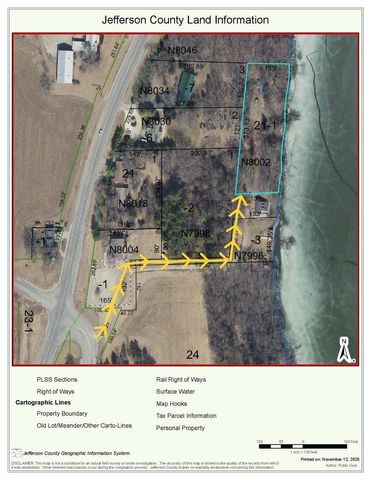 N8002 County Road A, Watertown, WI 53094