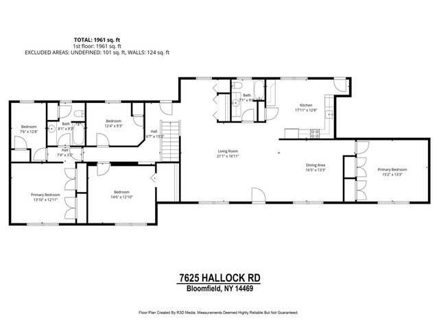 7625 Hallock Road, East Bloomfield, NY 14469