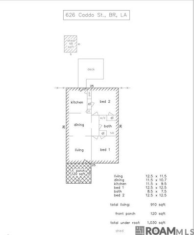 626 Caddo St, Baton Rouge, LA 70806