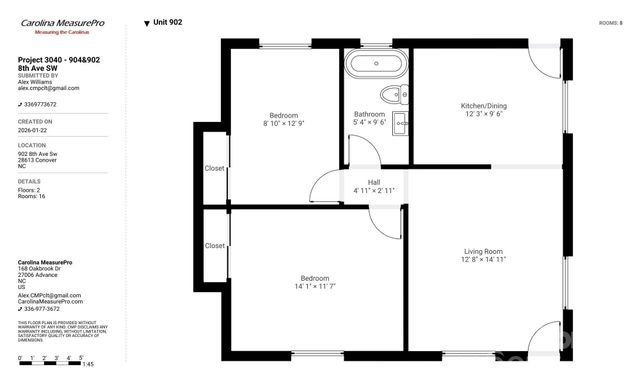 902 & 904 8th Avenue SW, Conover, NC 28613