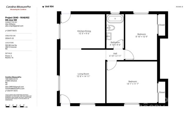 902 & 904 8th Avenue SW, Conover, NC 28613