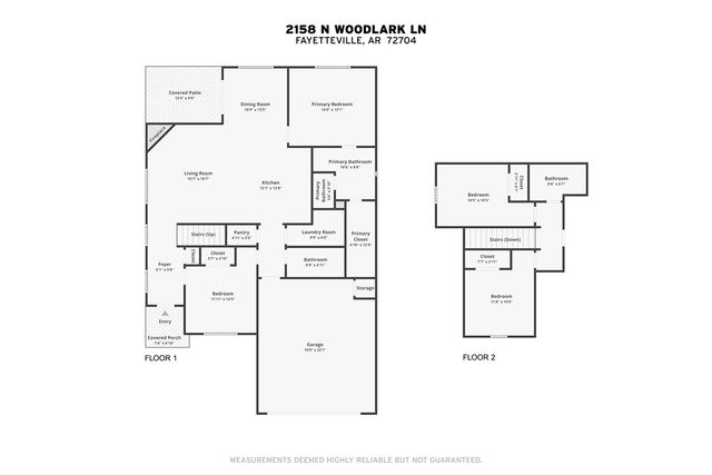 2158 N Woodlark Lane, Fayetteville, AR 72704