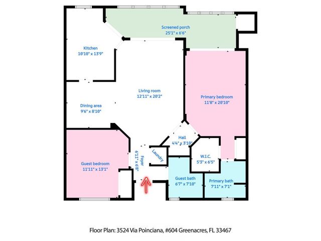 3524 Via Poinciana 604, Lake Worth, FL 33467