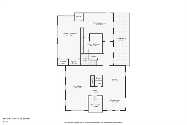 1116 Cedar Drive, Blanchard, OK 73010