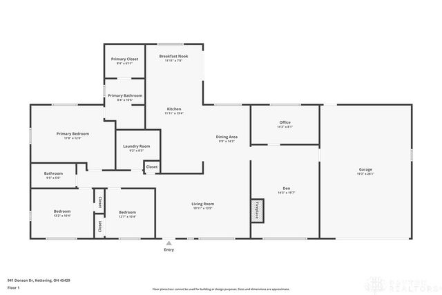 941 Donson Drive, Kettering, OH 45429