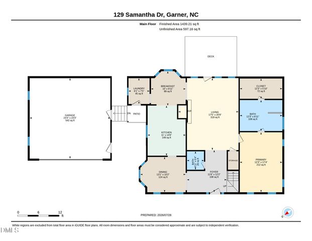 129 Samantha Drive, Garner, NC 27529