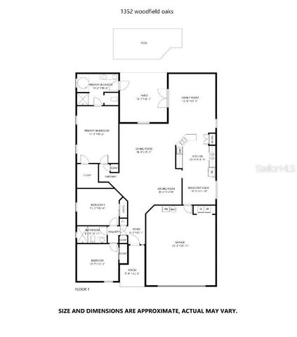 1352 WOODFIELD OAKS DRIVE, Apopka, FL 32703