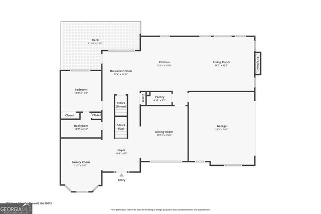480 Fawn Glen Drive, Roswell, GA 30075