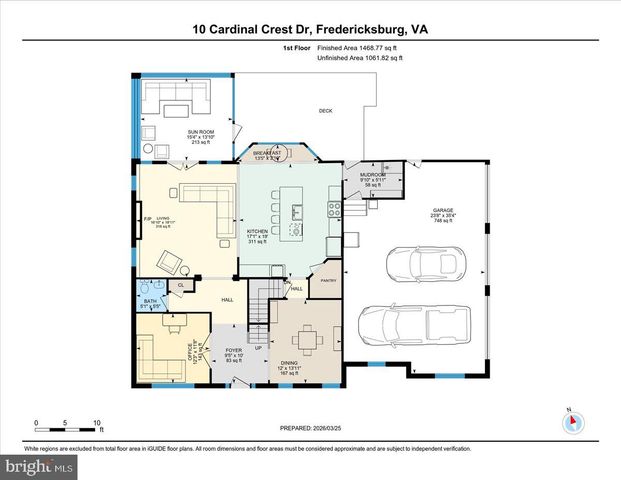 10 CARDINAL CREST DR, Fredericksburg, VA 22406
