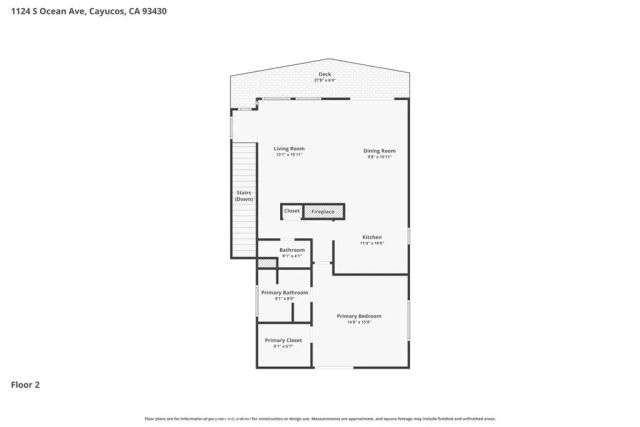 1124 S Ocean Avenue, Cayucos, CA 93430