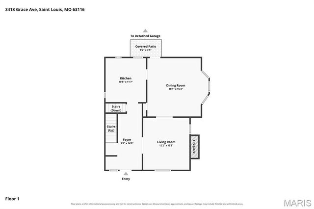 3418 Grace Avenue, St Louis, MO 63116