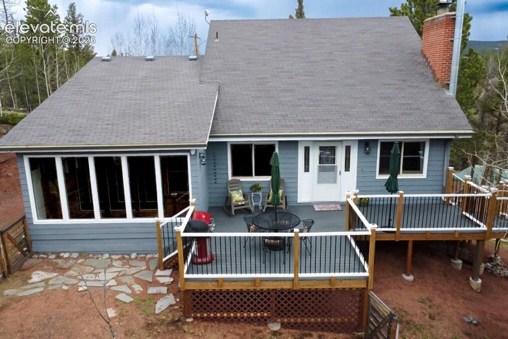 83 Pika Creek Trail, Florissant, CO 80816 — exterior