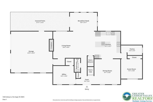 1333 Colony Lane, Plainfield Twp, PA 18072