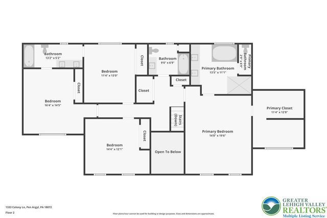 1333 Colony Lane, Plainfield Twp, PA 18072