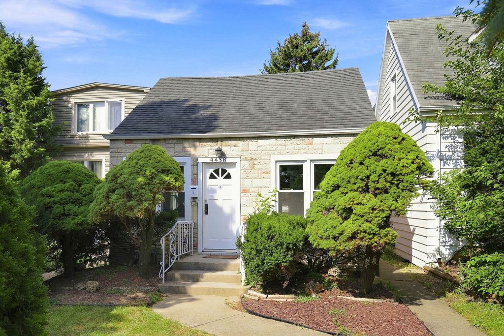 4438 N Narragansett Avenue, Harwood Heights, IL 60706 — exterior