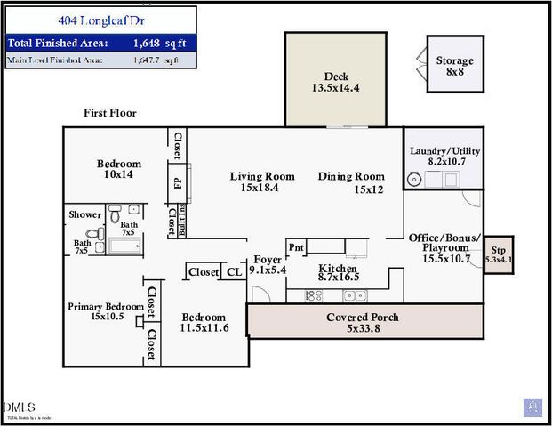 404 Longleaf Drive, Chapel Hill, NC 27517