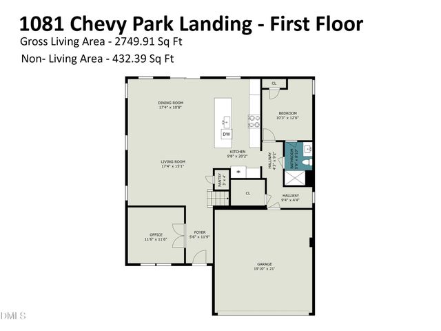 1081 Chevy Pk Landing, Wendell, NC 27591