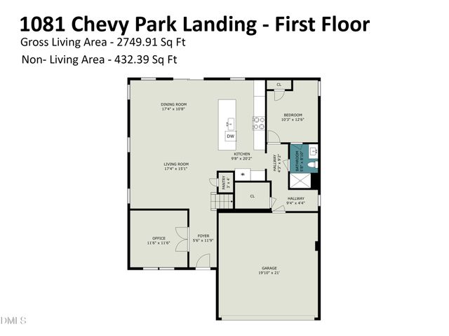 1081 Chevy Pk Landing, Wendell, NC 27591