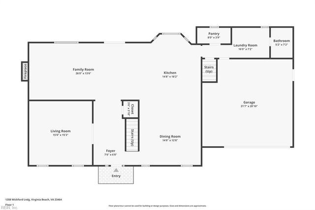 1208 Wickford LNDG, Virginia Beach, VA 23464