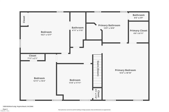 1208 Wickford LNDG, Virginia Beach, VA 23464