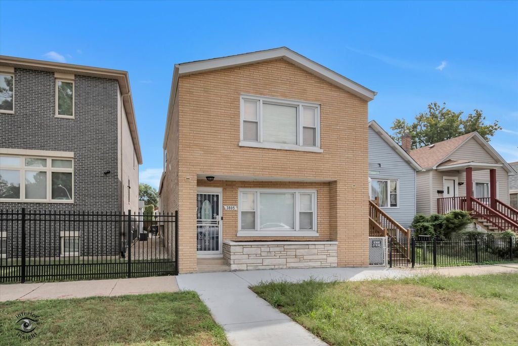 3805 S Honore Street, Chicago, IL 60609 — exterior