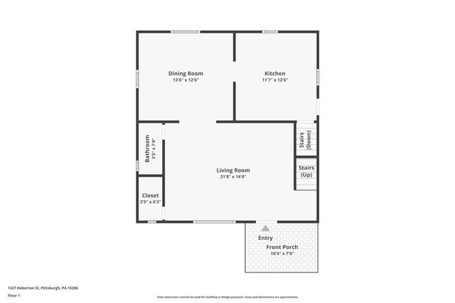 1327 HEBERTON, Highland Park, PA 15206