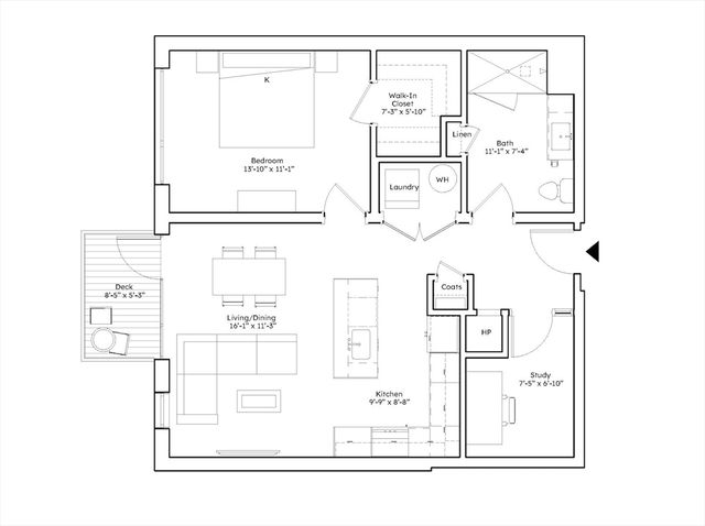 1 Nevins Hill Way 507, Boston, MA 02135