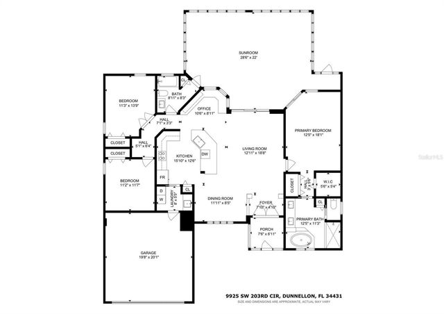 9925 SW 203RD CIRCLE, Dunnellon, FL 34431