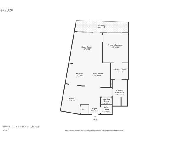 949 Nw OVERTON St 513, Portland, OR 97209