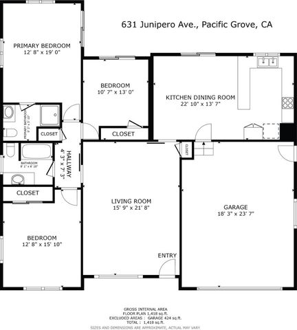 631 Junipero Avenue, Pacific Grove, CA 93950