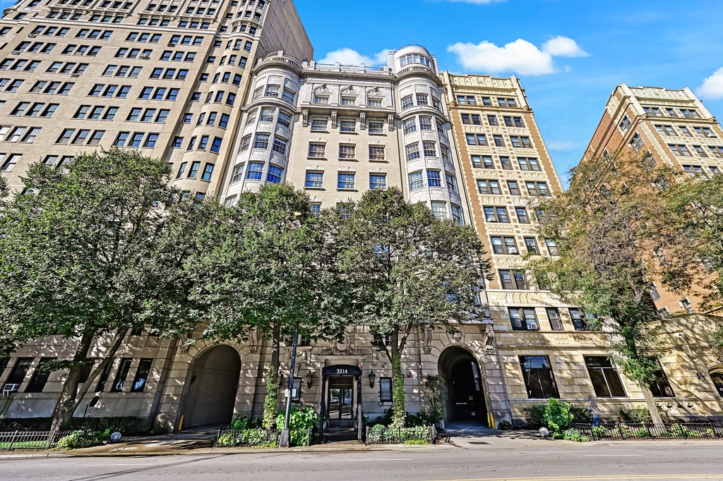 3314 N Lake Shore Drive 9D, Chicago, IL 60657 — exterior