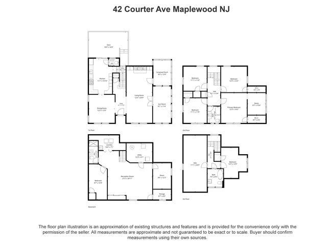 42 COURTER AVE, Maplewood, NJ 07040