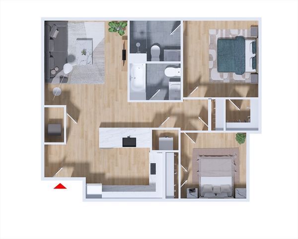3992 Washington St 204, Boston, MA 02131