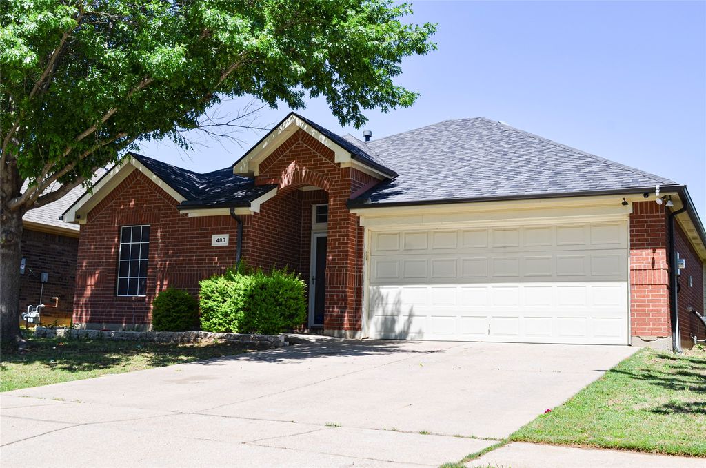 483 Angler Drive, Crowley, TX 76036