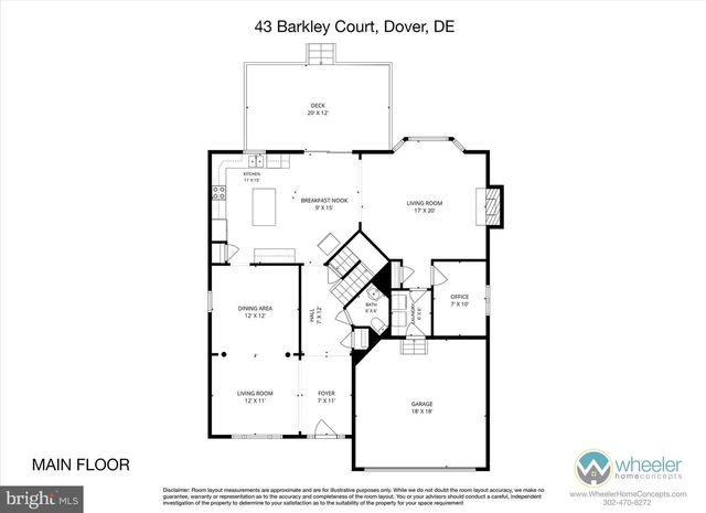 43 BARKLEY CT, Dover, DE 19904