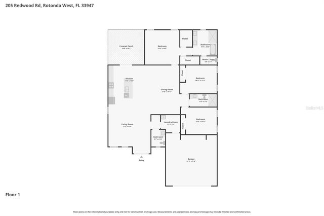 205 REDWOOD ROAD, Rotonda West, FL 33947