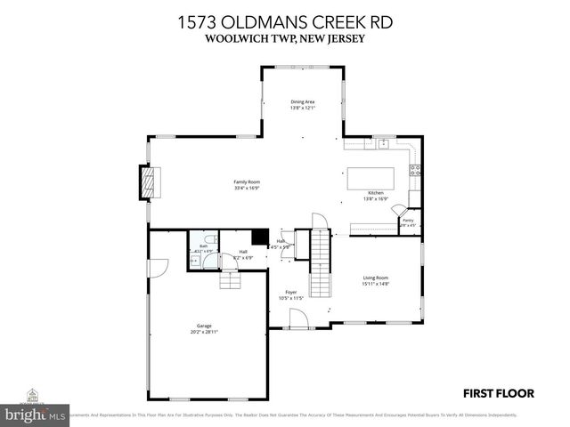 1573 OLDMANS CREEK RD, Swedesboro, NJ 08085