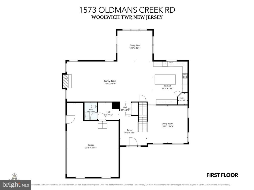 1573 OLDMANS CREEK RD, SWEDESBORO, NJ 08085 — photo 3