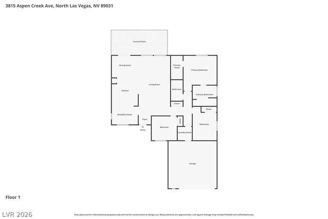 3815 Aspen Creek Avenue, North Las Vegas, NV 89031
