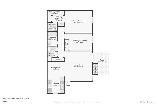 11922 Bellaire Street B, Thornton, CO 80233
