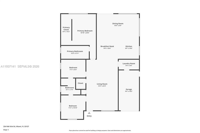 254 NW 43rd Street, Miami, FL 33127