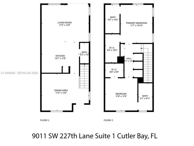 9011 SW 227th St 1, Cutler Bay, FL 33190