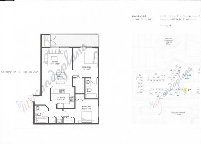 460 S Park 209 209, Hollywood, FL 33021