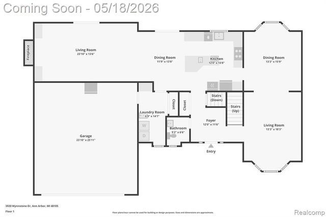 3920 Wynnstone Drive, Ann Arbor, MI 48105