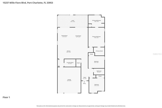 15237 MILLE FIORE BOULEVARD, Port Charlotte, FL 33953