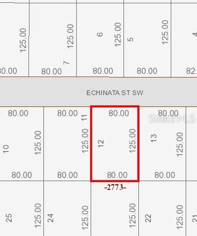 1032 ECHINATA STREET SW, Palm Bay, FL 32908