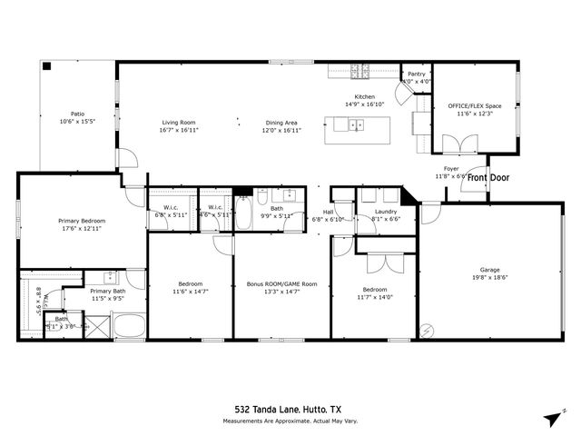 532 Tanda LN, Hutto, TX 78634
